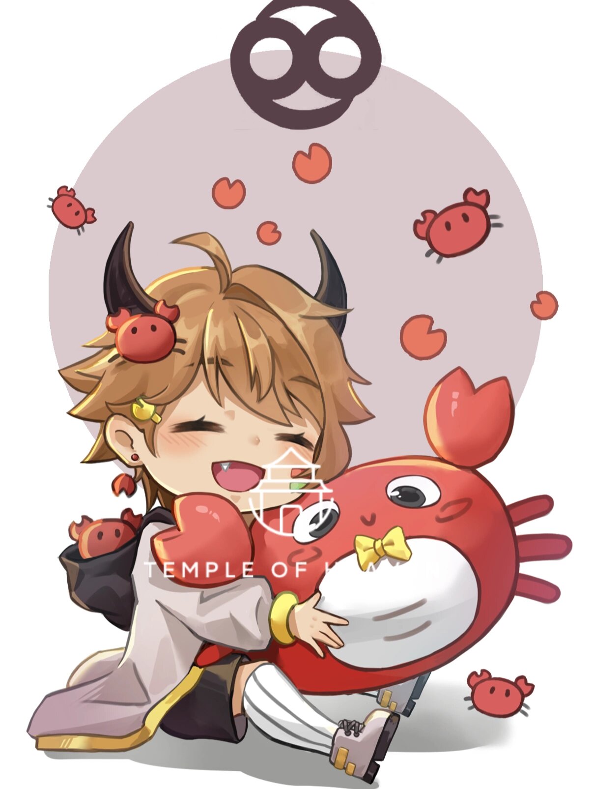 板绘可爱人物星座