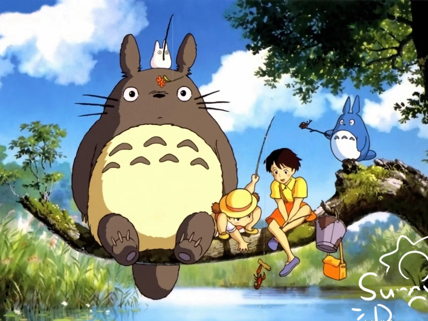 92宫崎骏龙猫手绘(附原图) 龙猫手绘