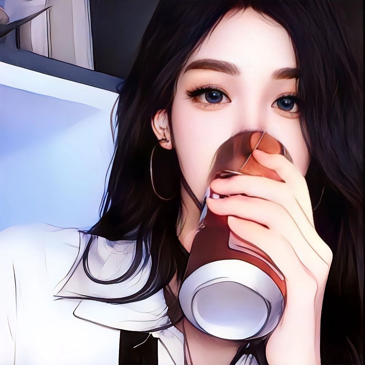 又拽又帅气的女生头像