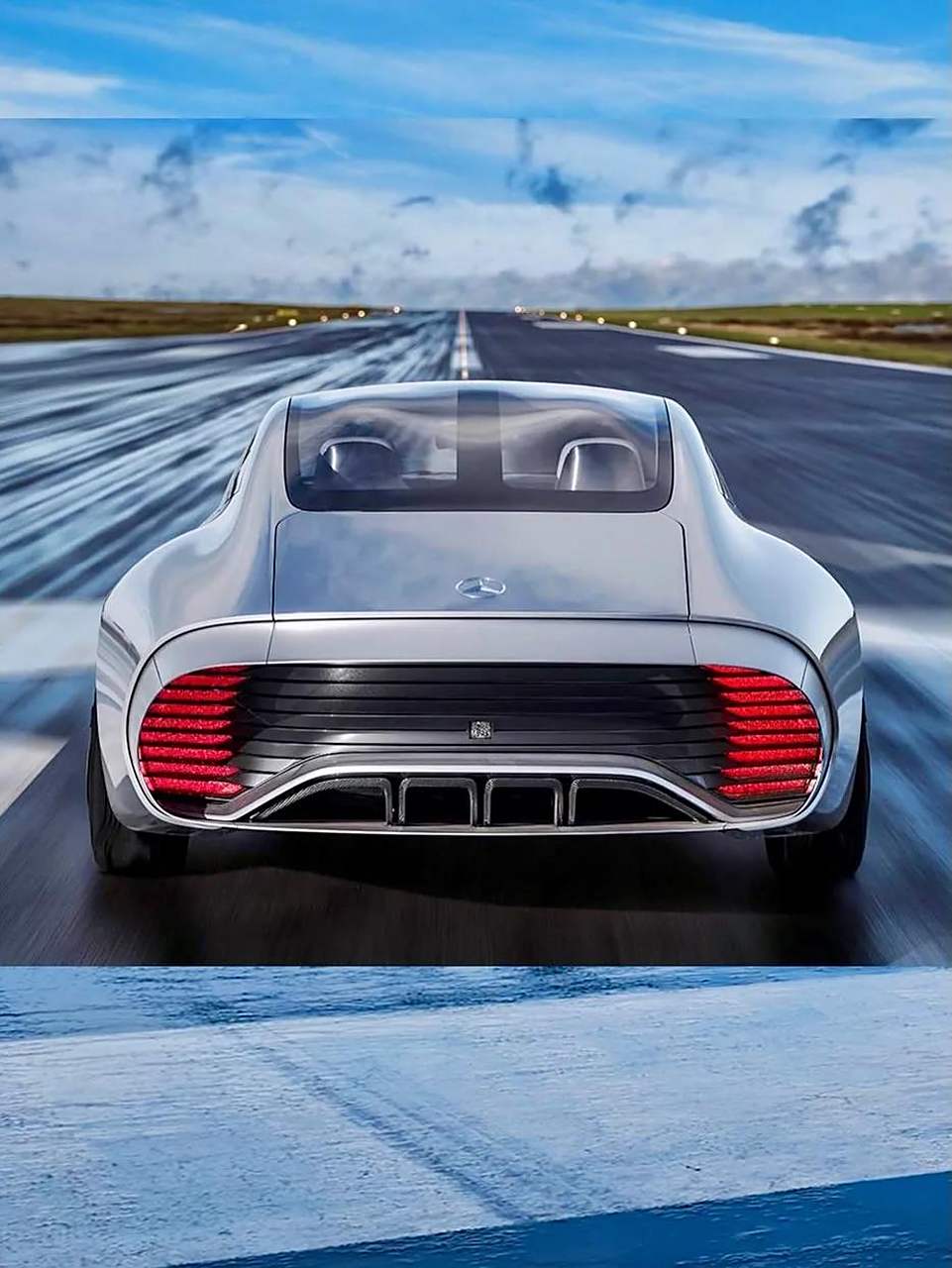 奔驰iaa空气动力概念车