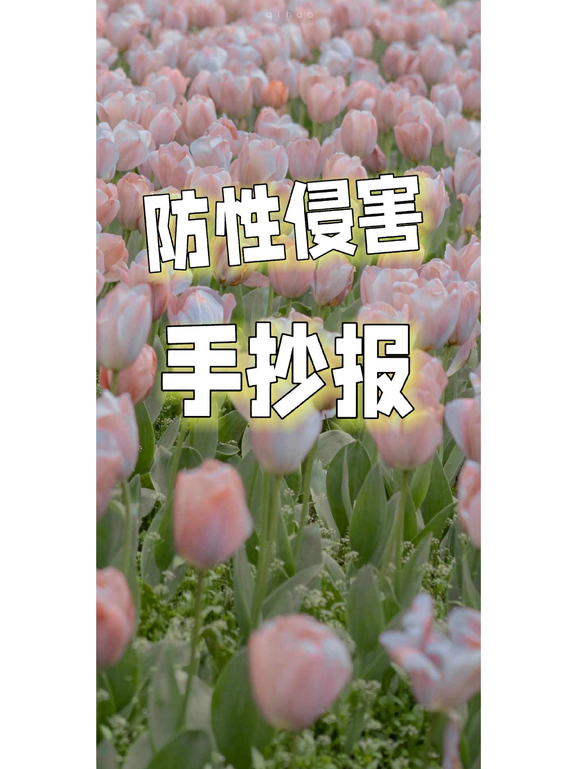 防性侵害手抄报二