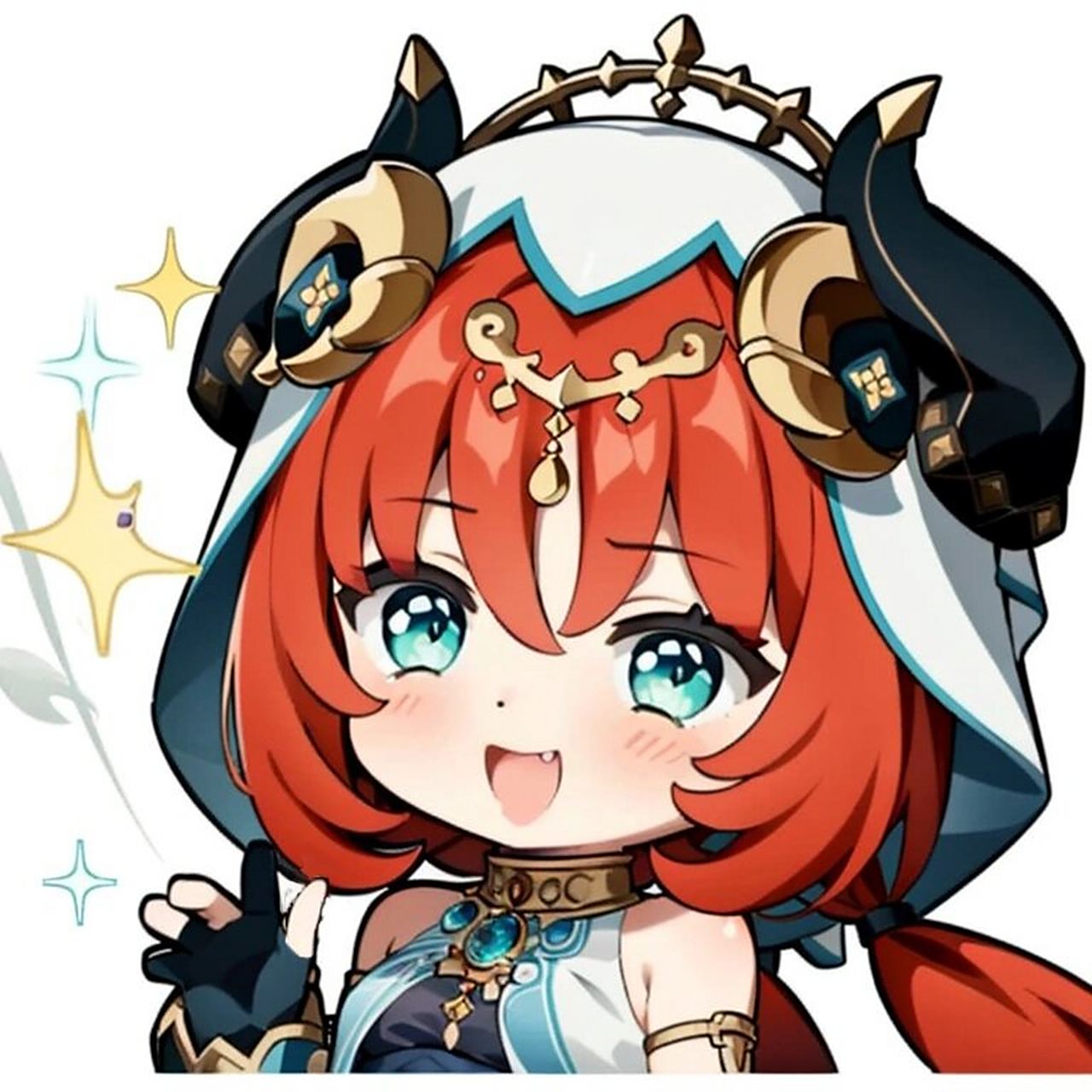 原神q版头像47:妮露