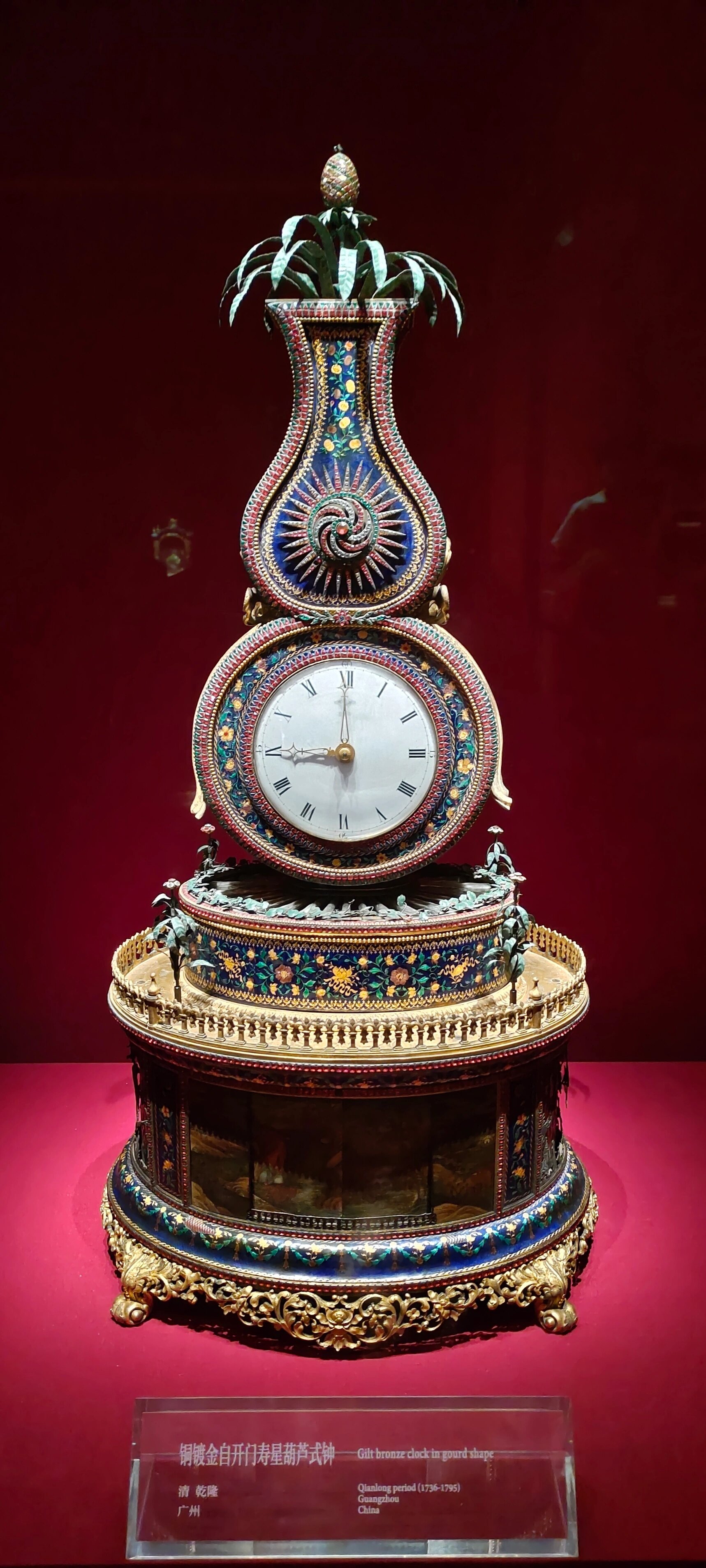 分享下故宫钟表馆看到的漂亮钟表