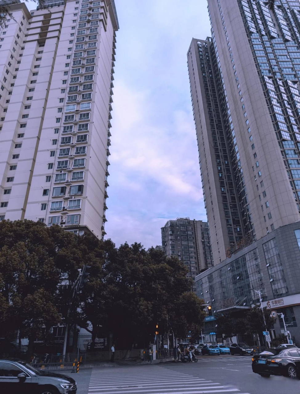 街景拍摄美丽的城市