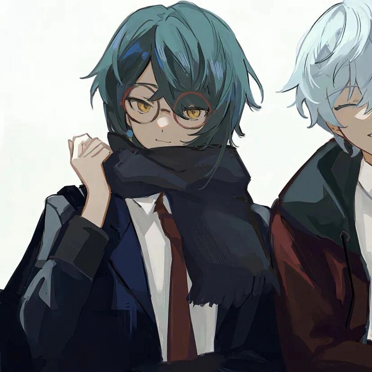 双人头像·重云行秋