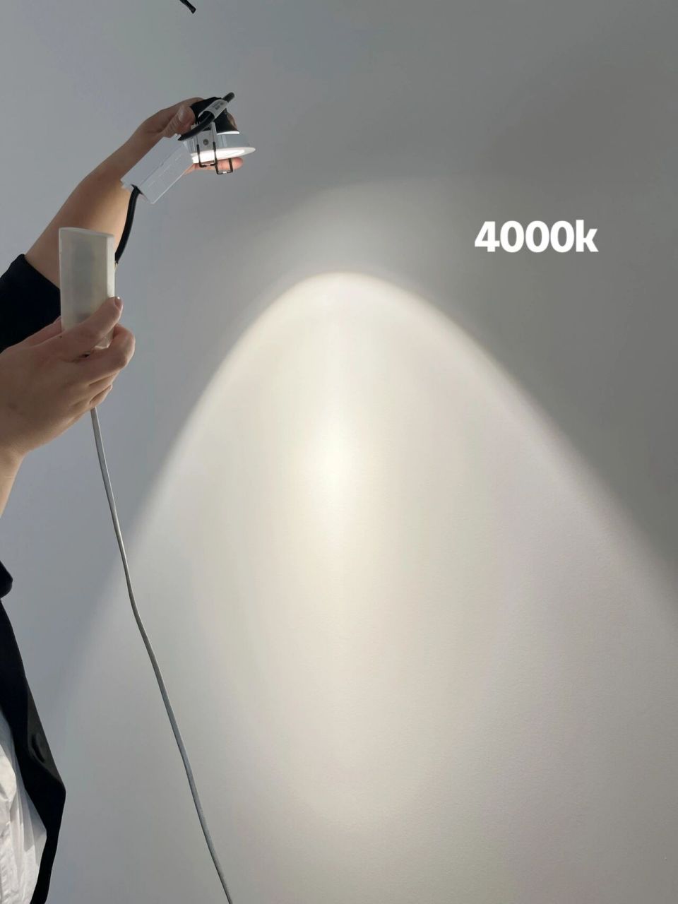 雷士射灯4000k/3500k色温实拍 雷士照明射灯色温实拍 如果还在纠结