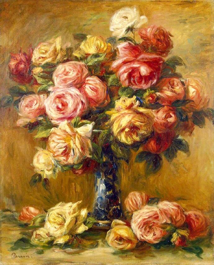 作者:雷诺阿 绘画风格以鲜艳色彩和细腻笔触著称,结合古典与印象派