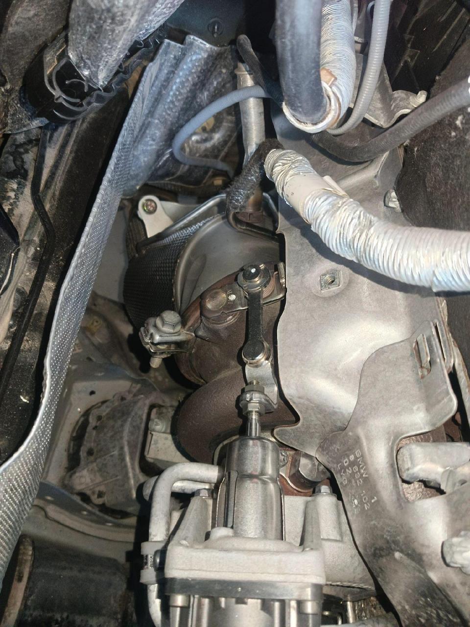 21宝马3系更换颗粒捕捉器