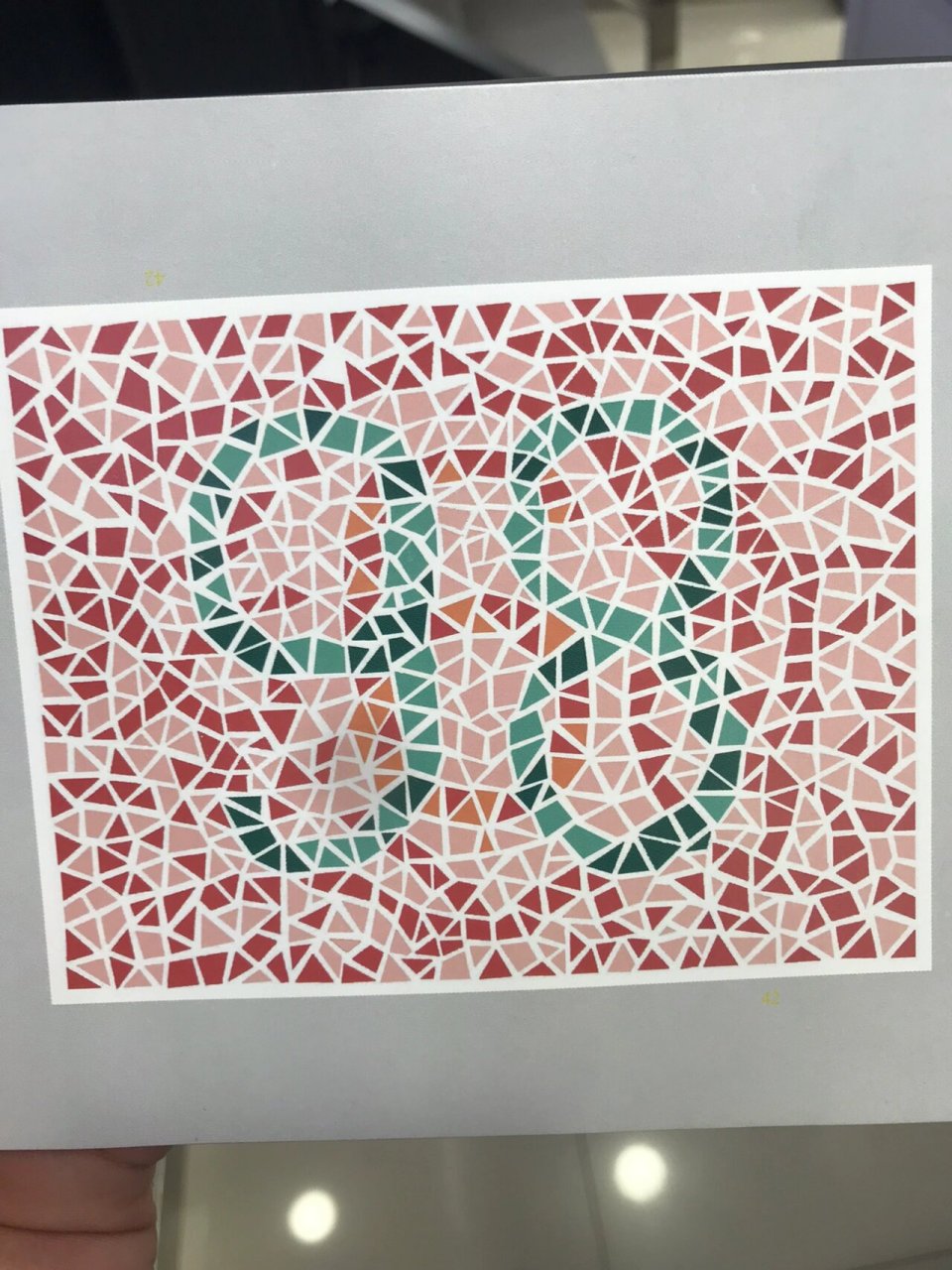 6张图你们能看清多少个答案 色盲色弱测试