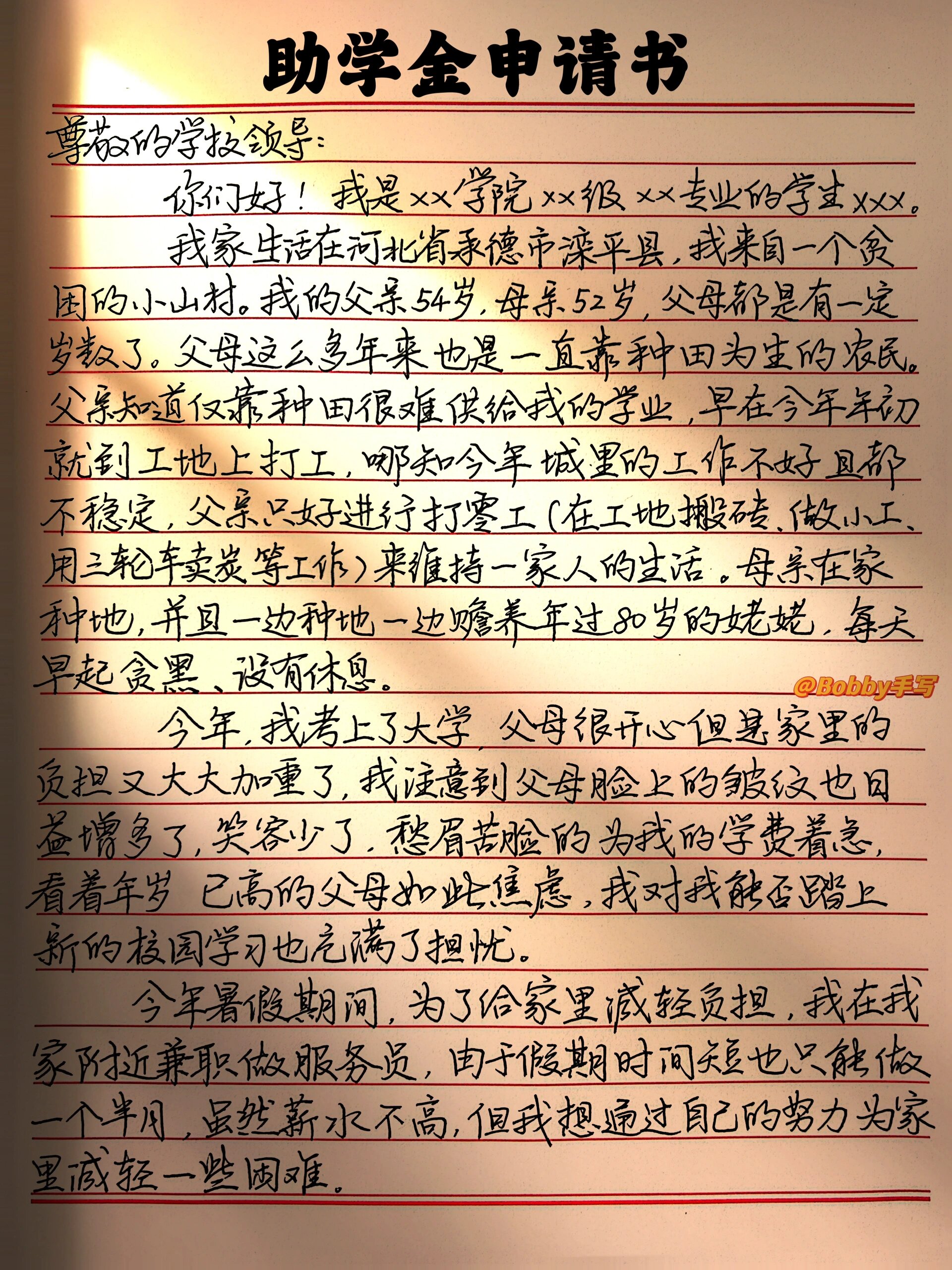 申请范文(入党申请范文)