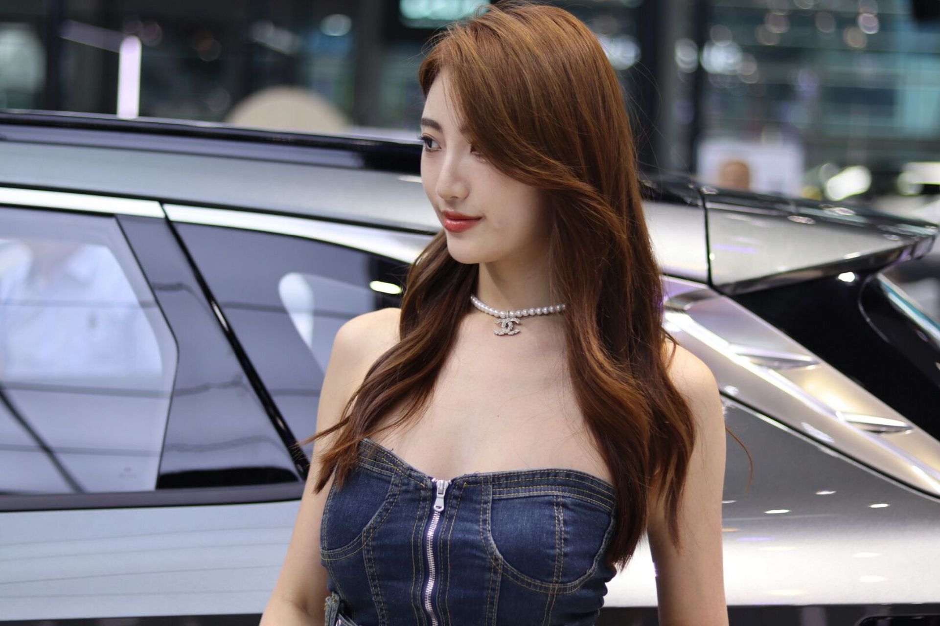 网红珍妮 #车模# #粤港澳大湾区车展# #深圳