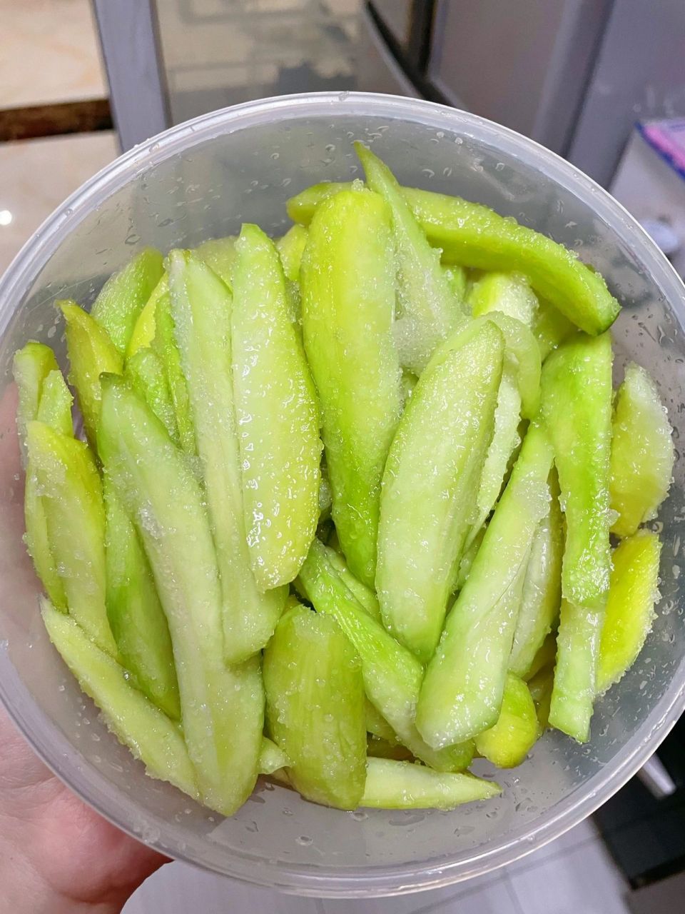 腌青芒果|自己做简单又好吃,吃了会上瘾!