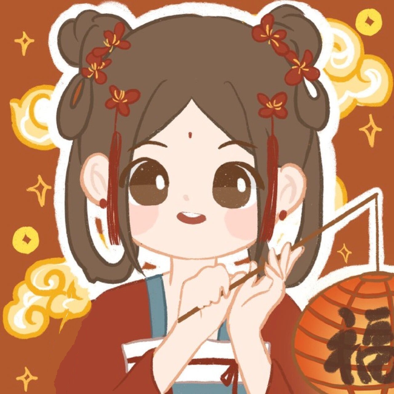 新年款四人闺蜜头像