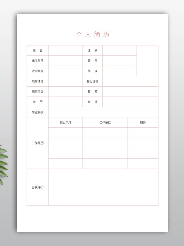 pdf个人求职个人简历(求职简历pdf格式是什么意思)