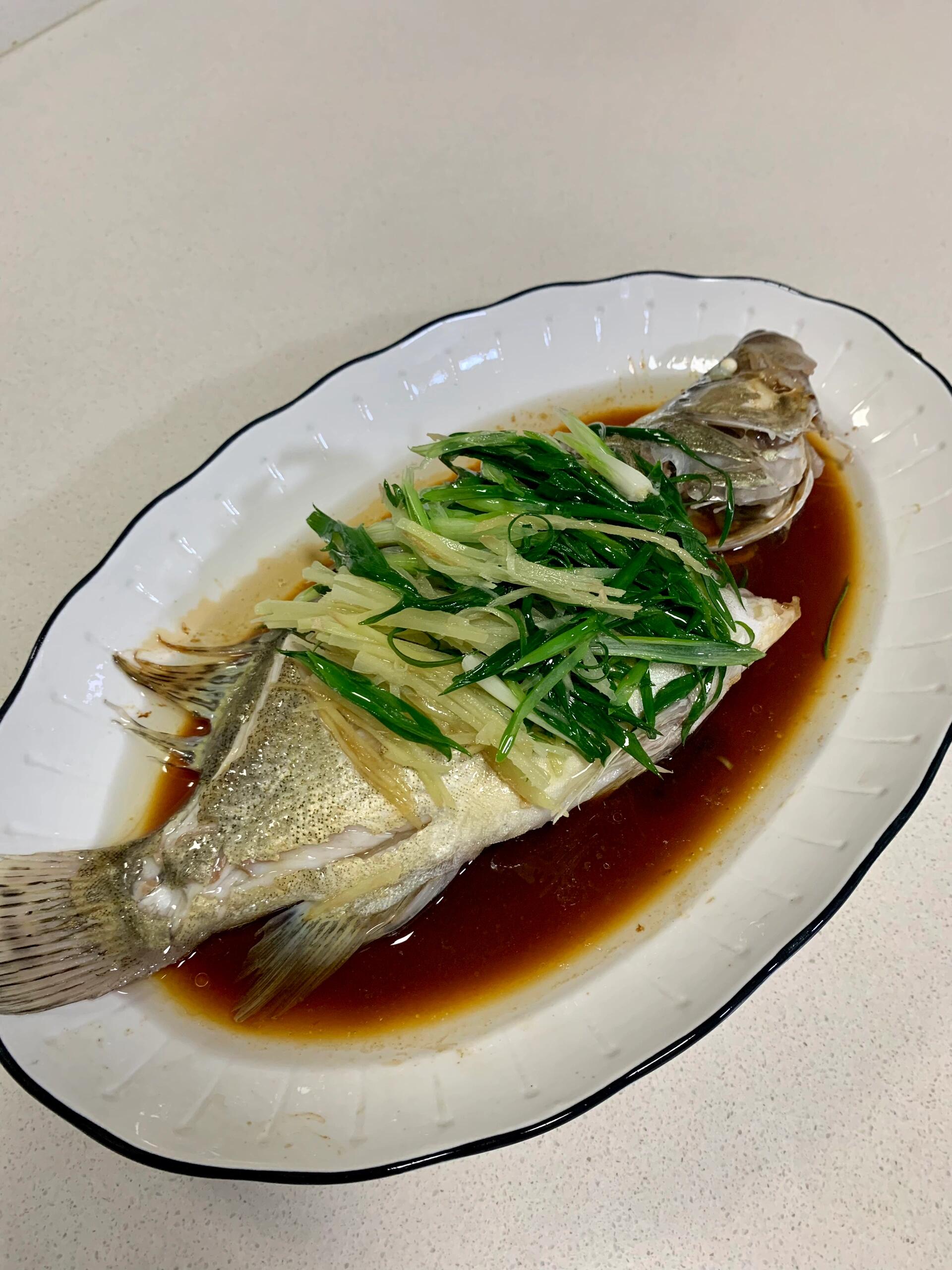 清蒸桂花鱼/鲜美嫩滑,优质蛋白减脂必备