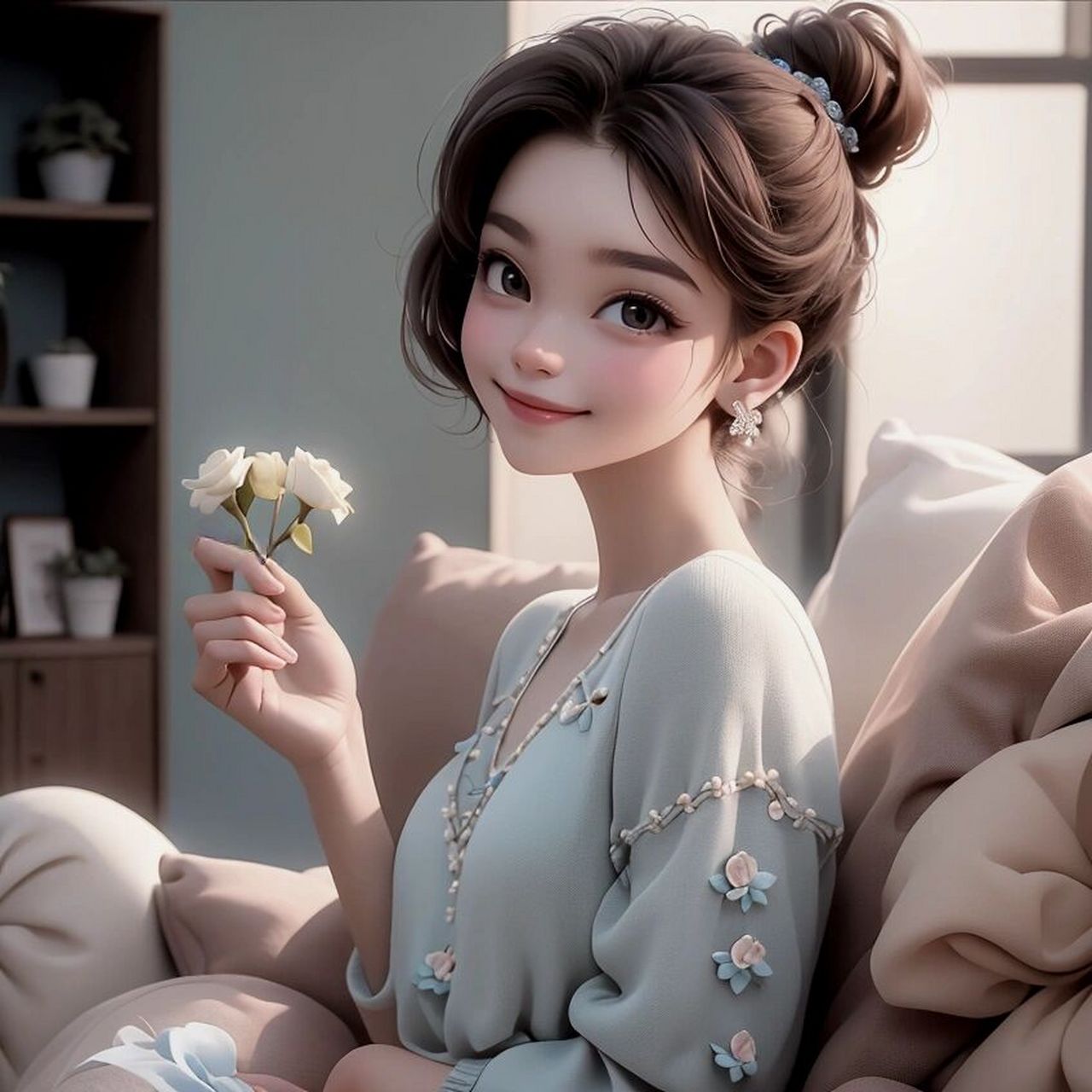 🌹🔥12星座女生头像之处女座♍头像 处女座女生是非常优秀的人,