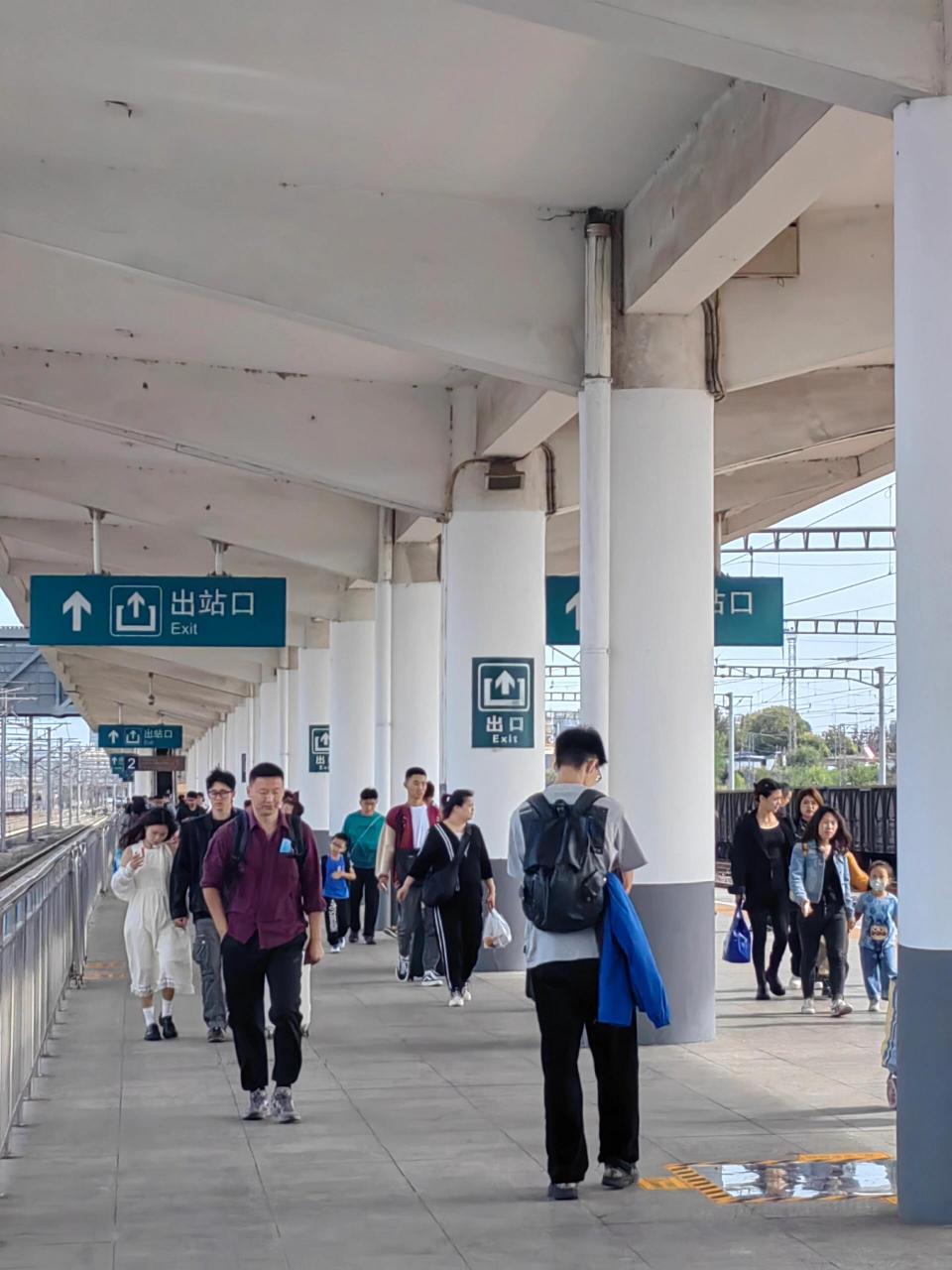 唐山北站无法直接站内换乘!