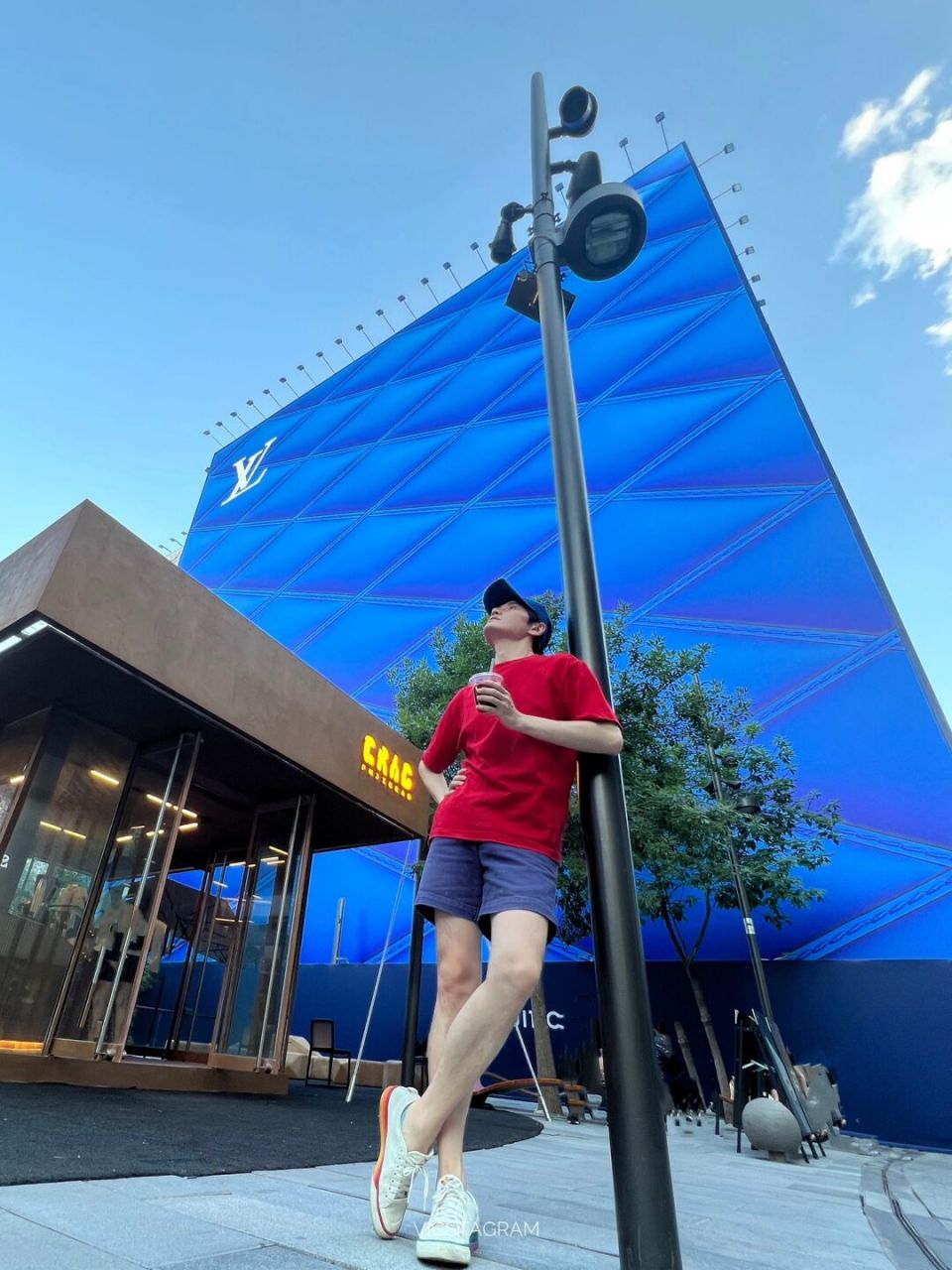 快来北京三里屯邂逅16615次lv夏日心动97蓝 93三里屯太古里北