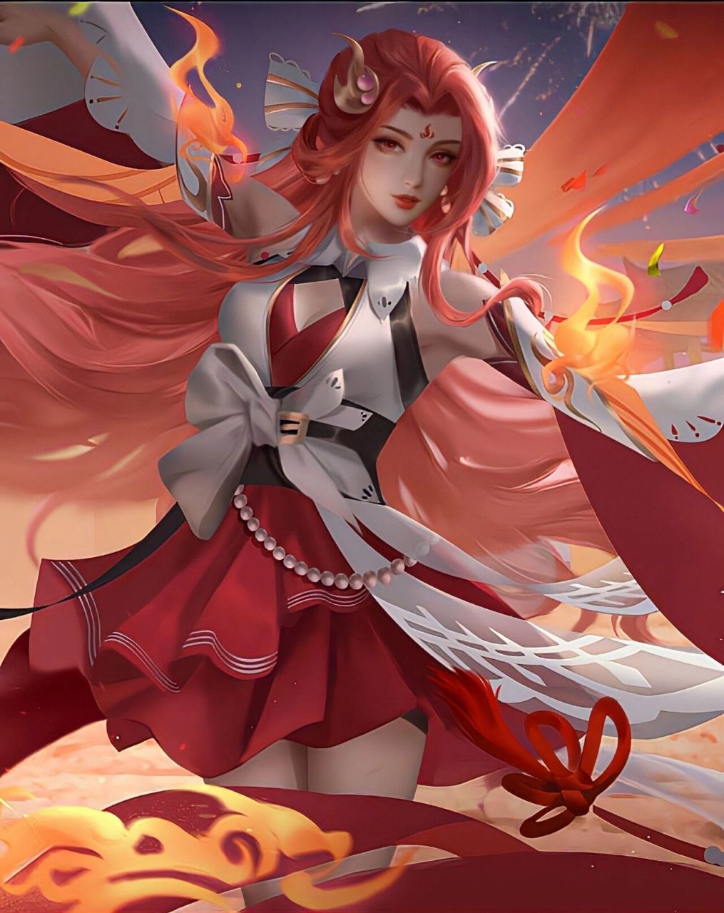 貂蝉新皮肤·唤灵魅影海报太美了!