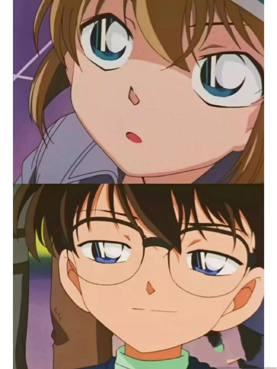 兰:你……你们真的很搭 柯哀:谢谢夸奖 步:柯南,你真的