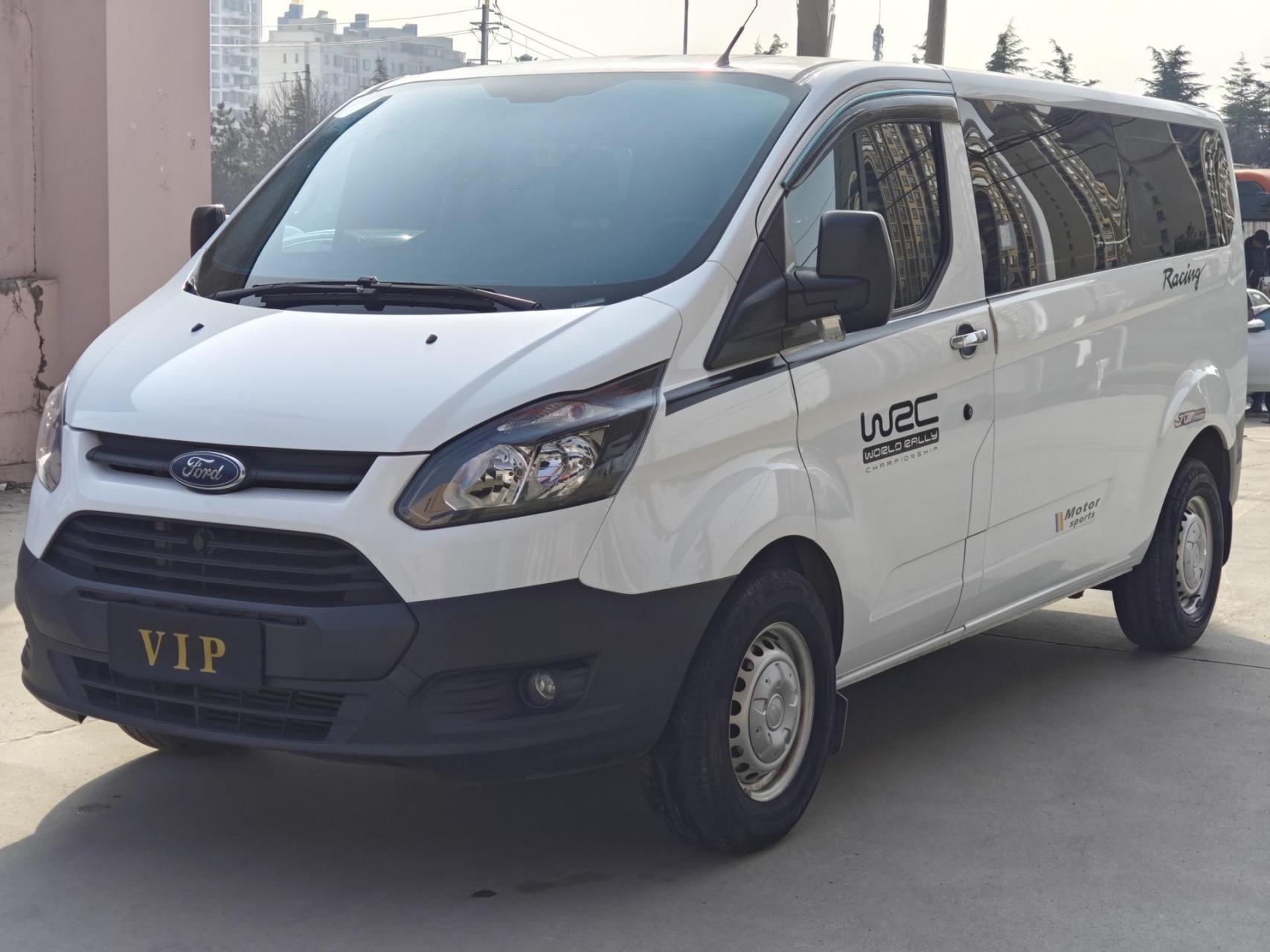 21年福特新全顺,柴油6座,中轴低顶,车长5.3米,一手原版,实表5.