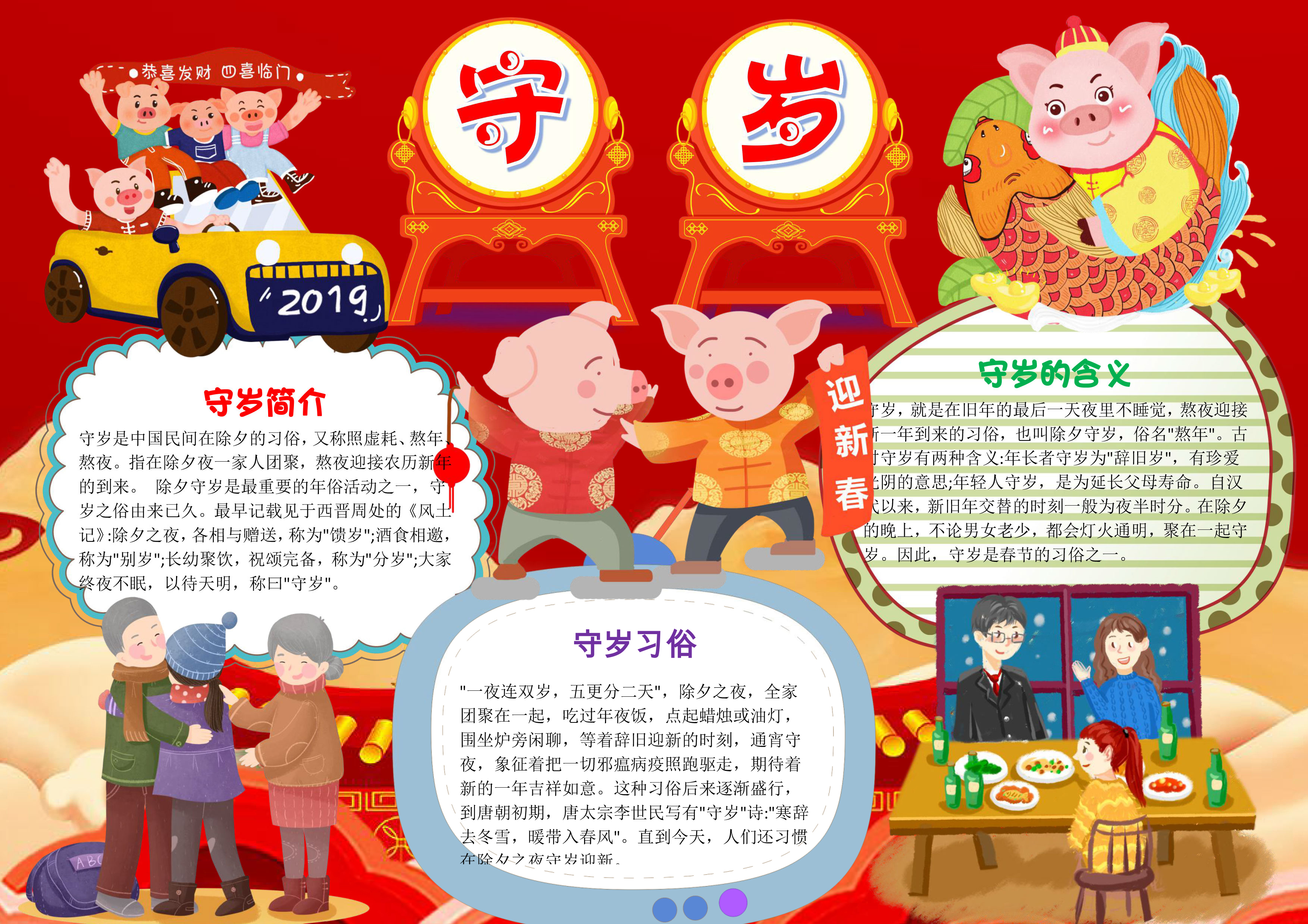 新年手抄报内容怎么写