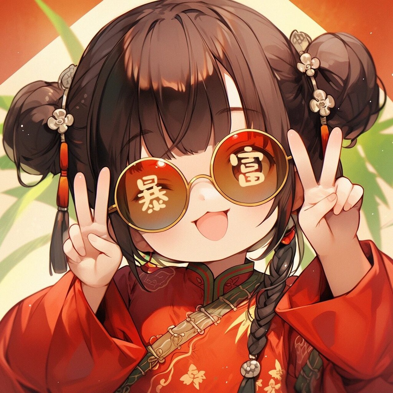 头像|新年转运头像,祝大家新年都能发财暴富