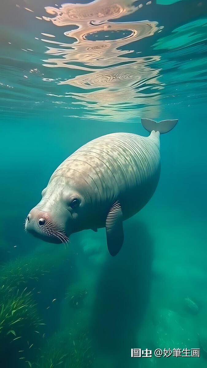 「中华地儒艮儒艮图片儒艮的真实图片儒艮是什么动物儒艮图片 美人鱼