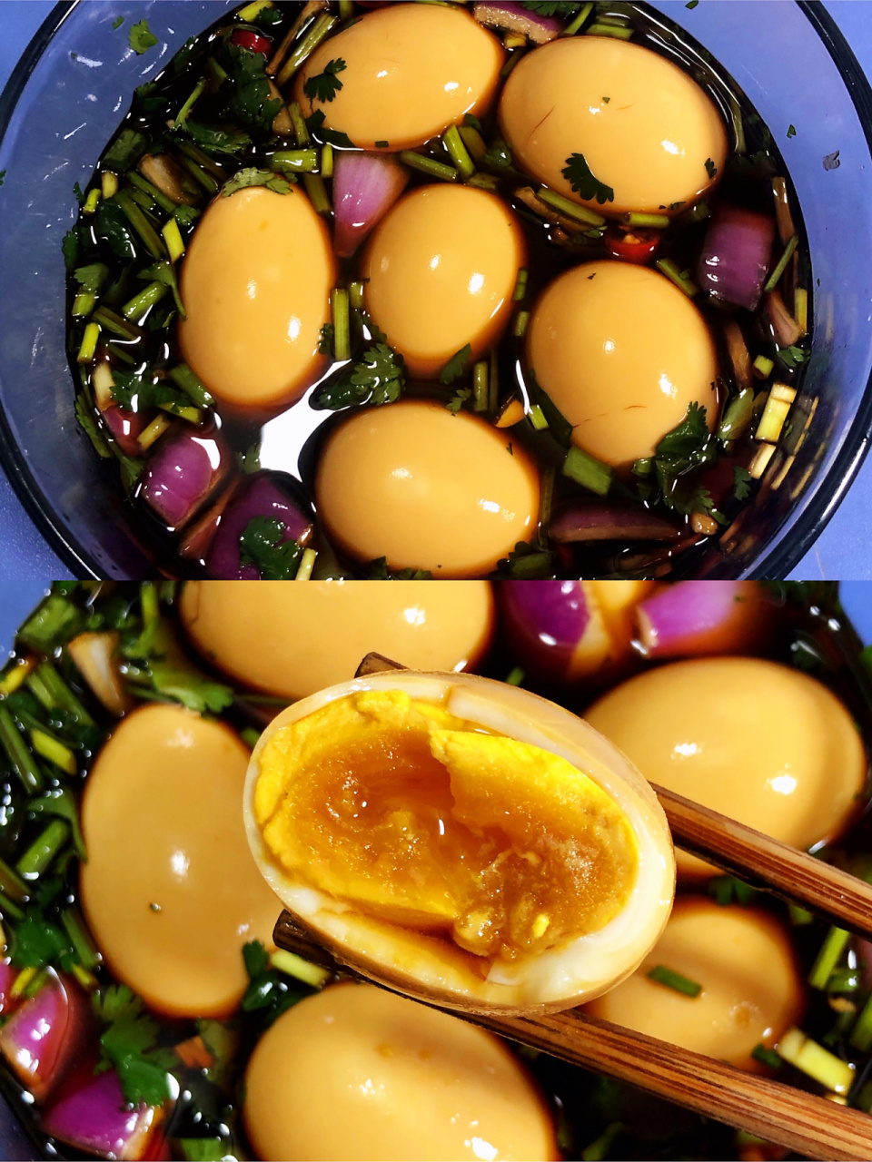 无敌好吃的韩式酱鸡蛋97好吃又下饭99 分享一款韩式酱鸡蛋,酸辣