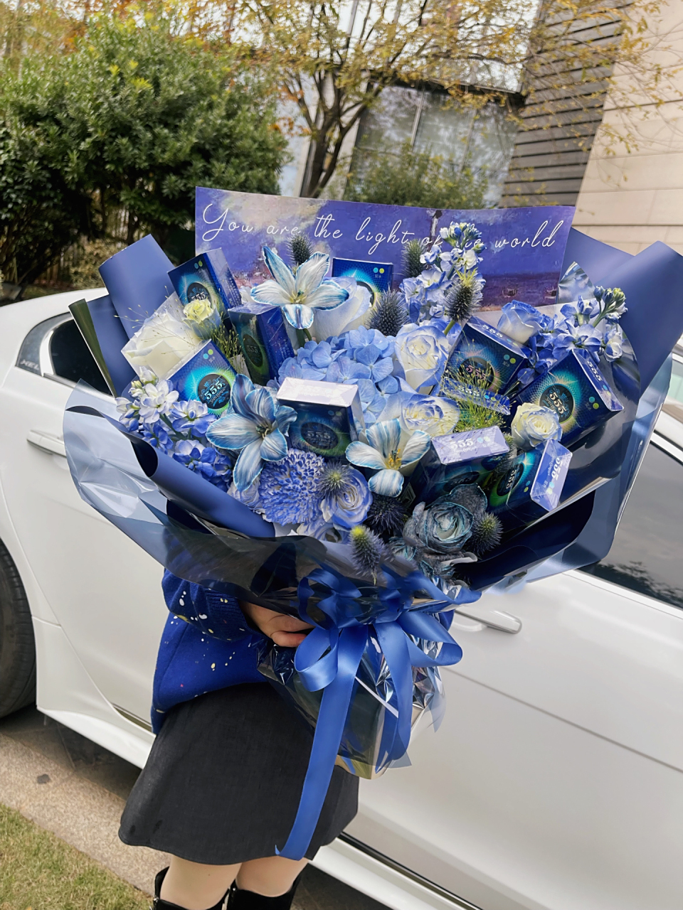 是我见过最洋气的男士香烟花束啦 送男士的高端款香烟花束