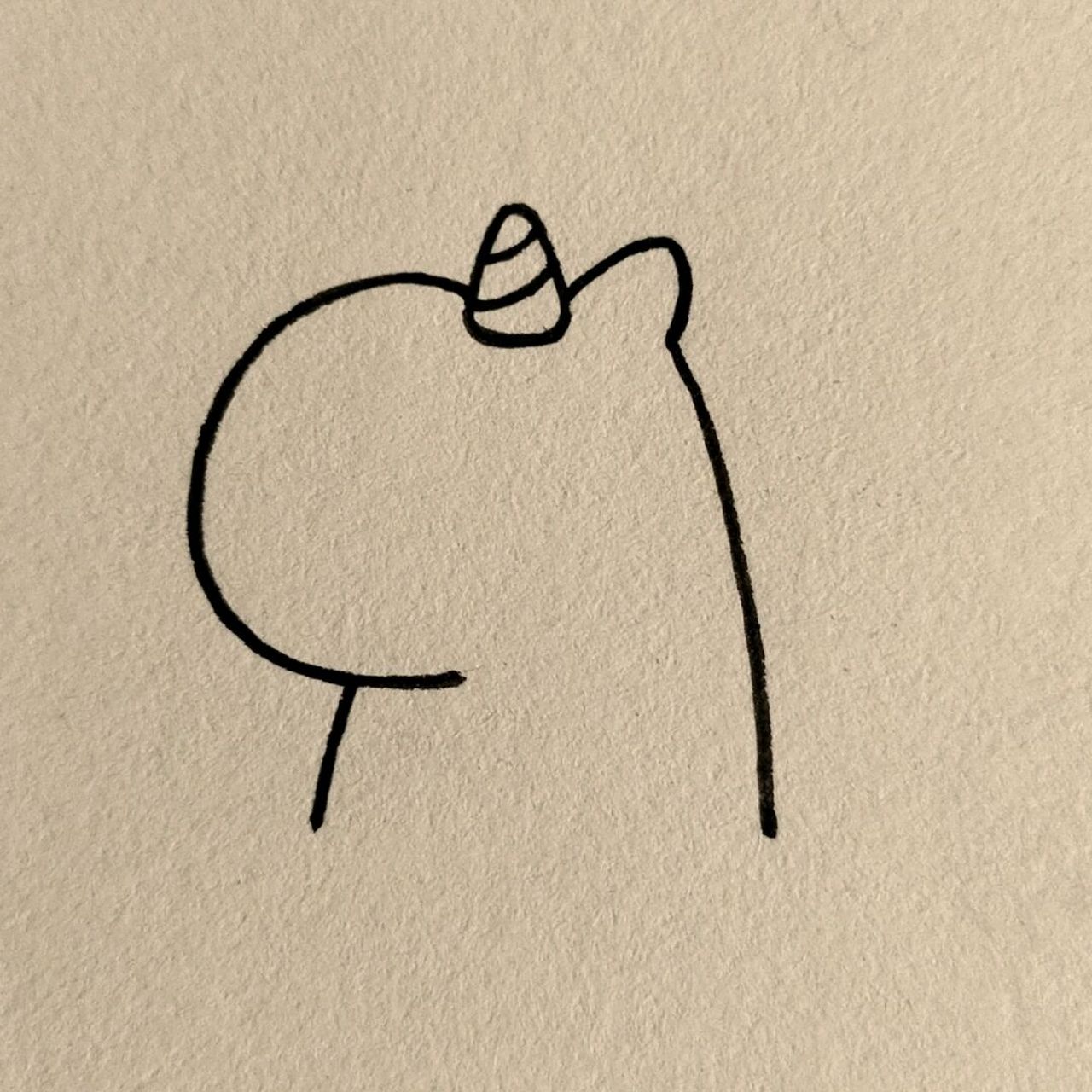 简笔画教程# #画个简笔画# #可爱简笔画# #可爱# #独角兽# #绘画