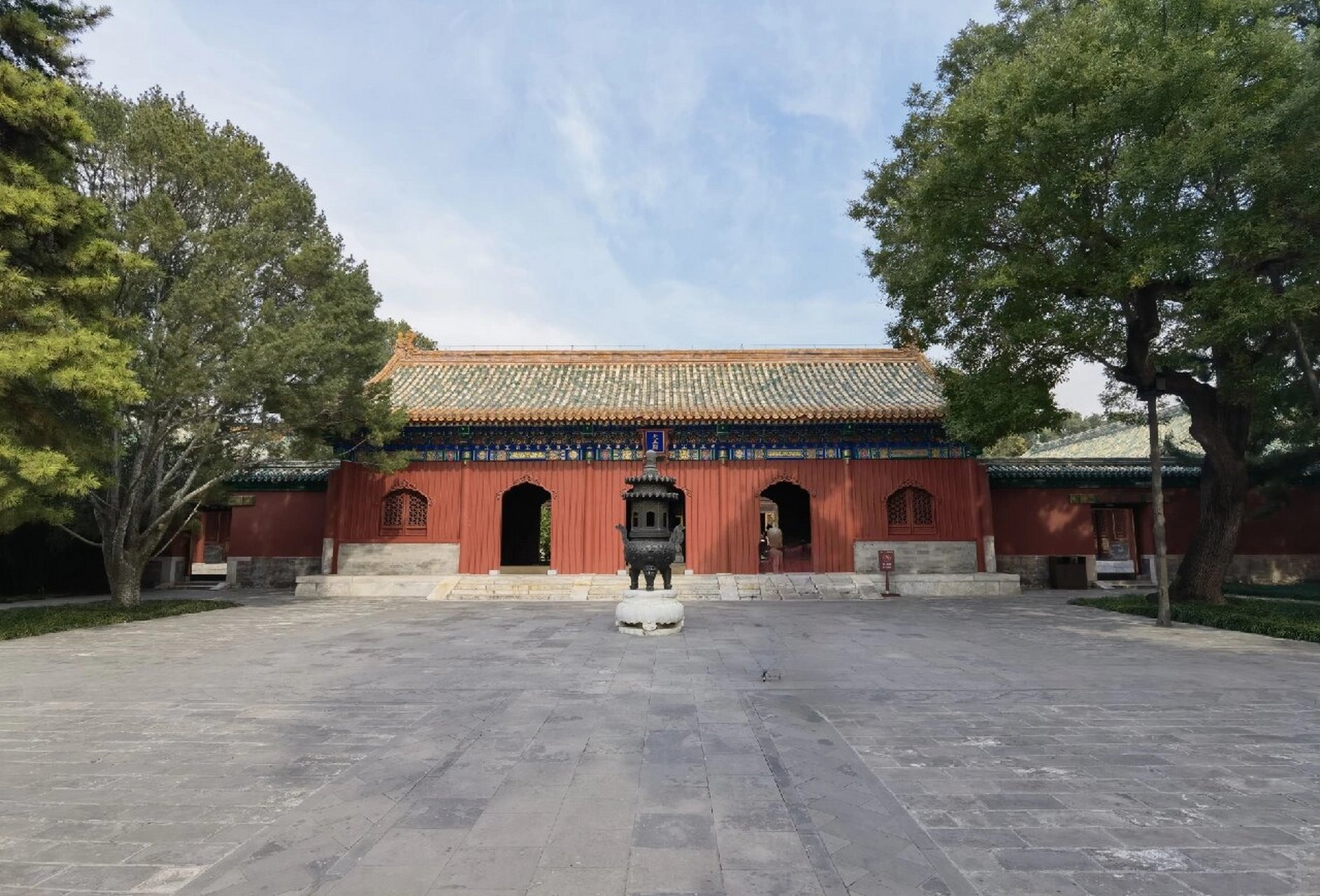 这个明代建的金丝楠木殿真是一件无价之宝啊 北海公园于金代开始修建