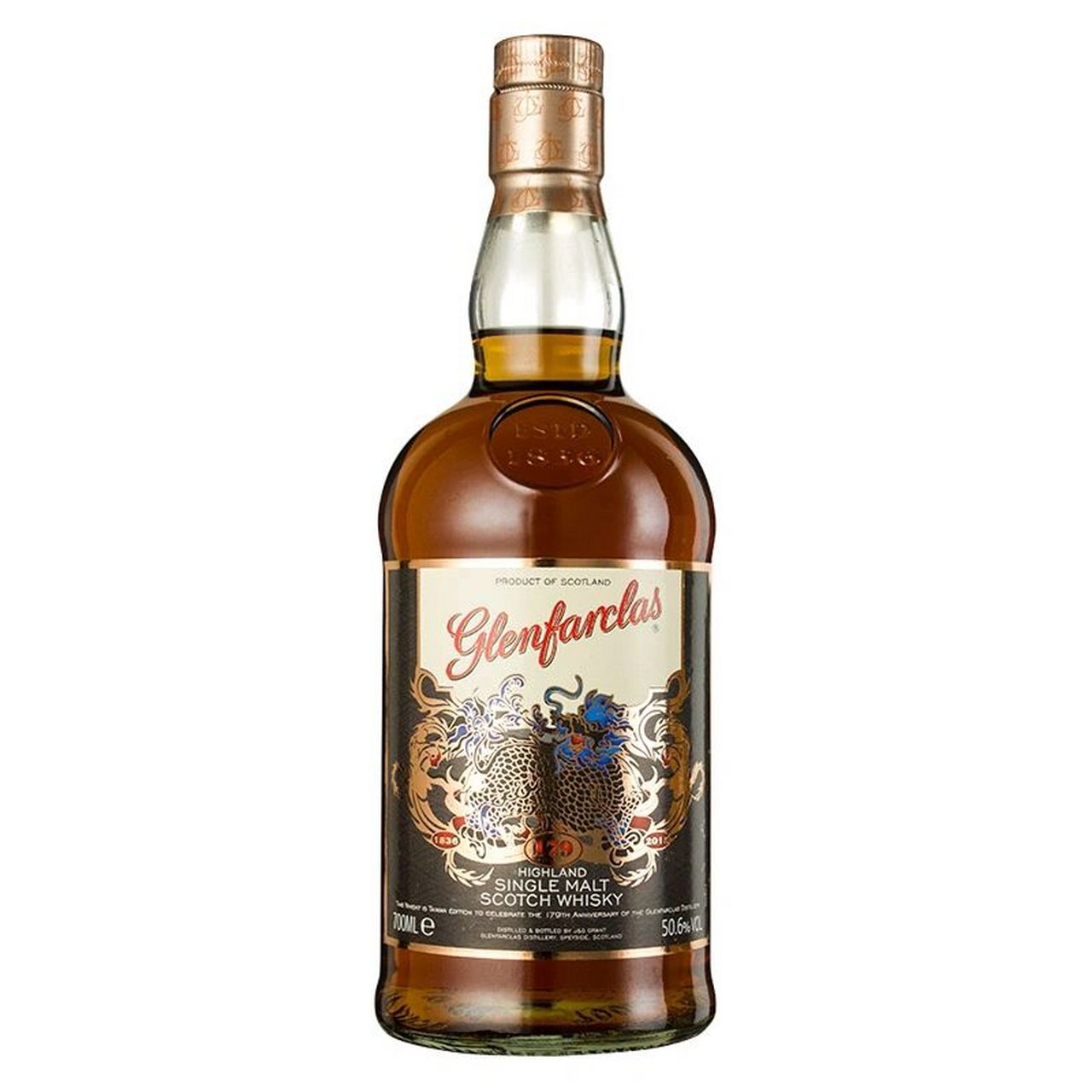 格兰花格179周年麒麟限定版单一麦芽威士忌 glenfarclas 179th