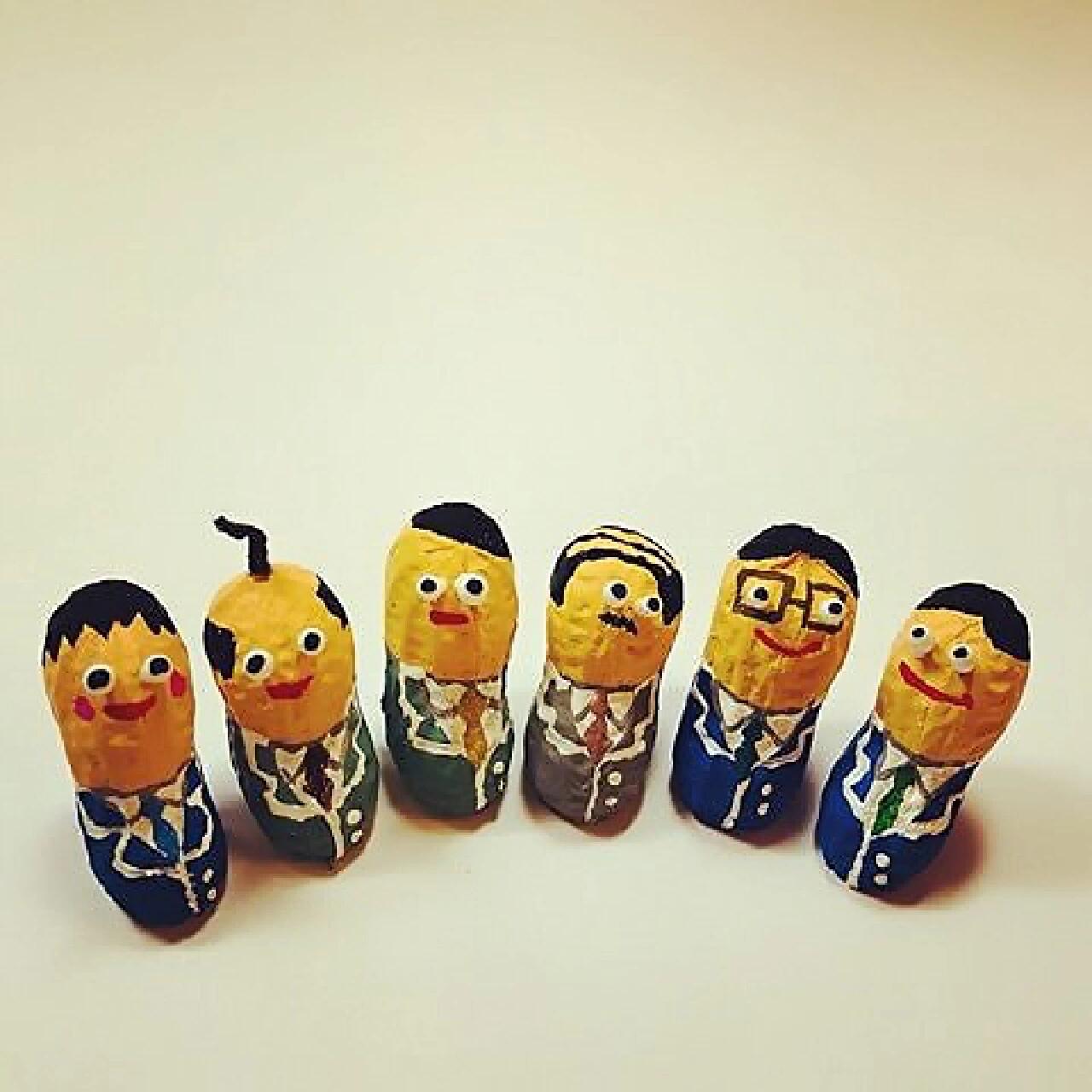 创意 简单又有趣 平时吃的花生能给我们带来什么灵感呢 他们形状古怪