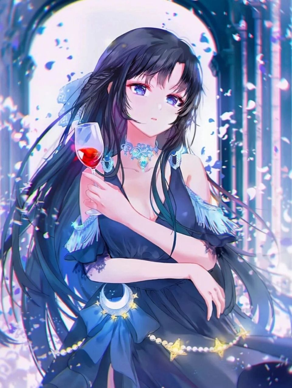 蓝色系动漫壁纸