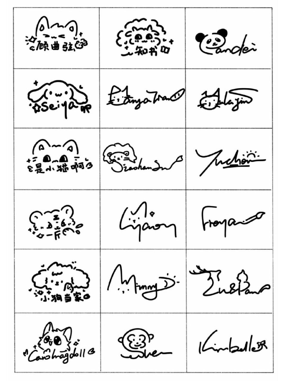 你留名我设计个性签名设计手写签名一笔签名 #个性签名设计# #个性