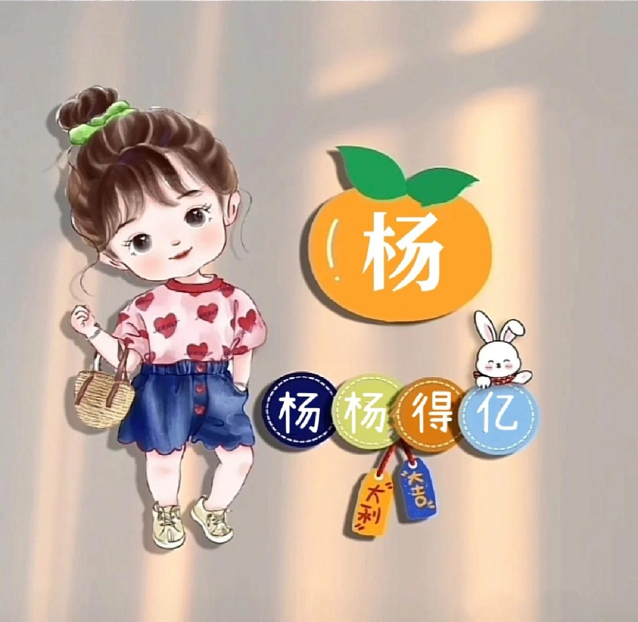 原创姓氏头像～杨 祝所有杨先生 miss杨们,杨杨得亿