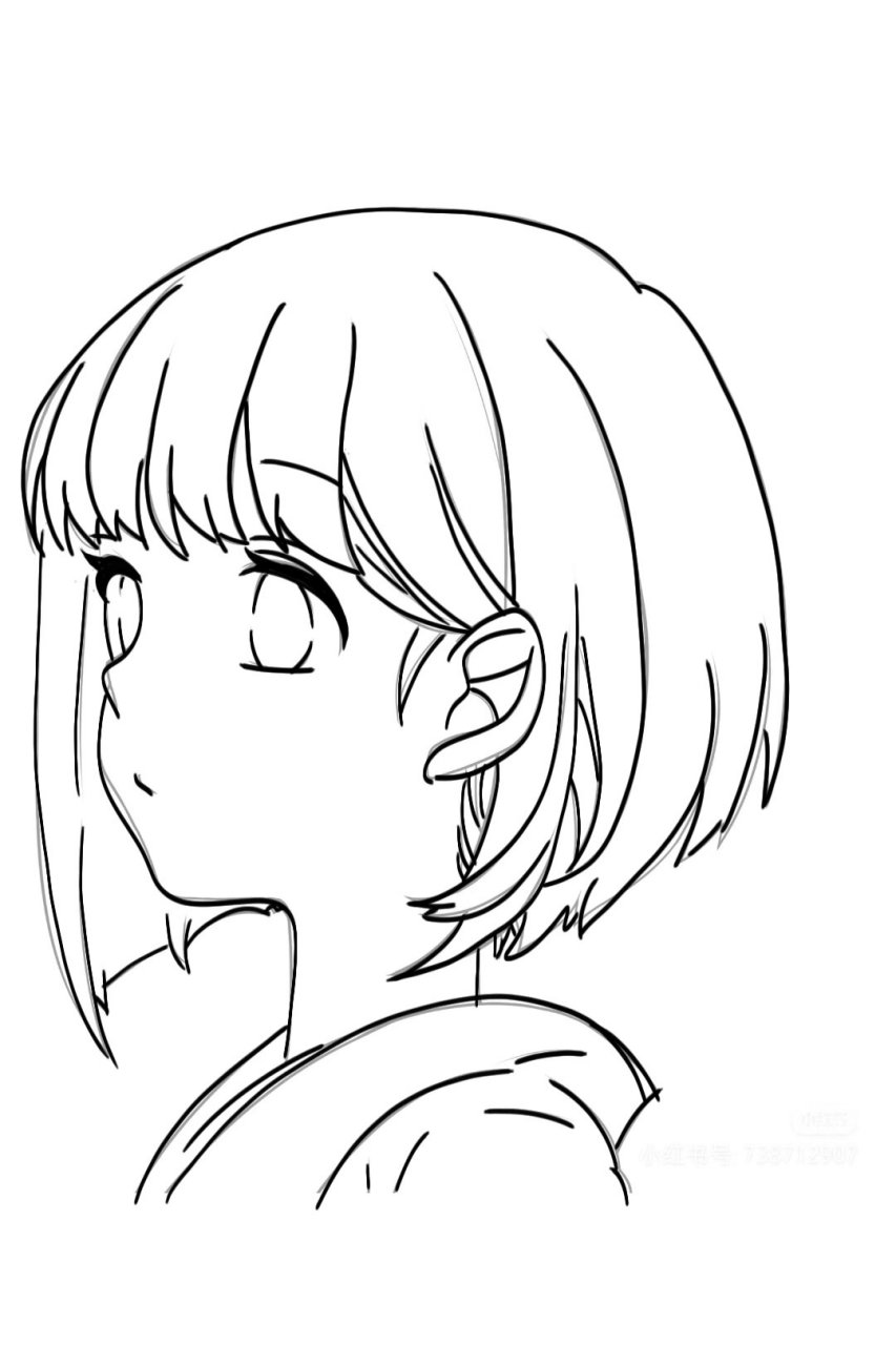 ps手绘线稿描图 刚买的wacom到了,开始自学之路!