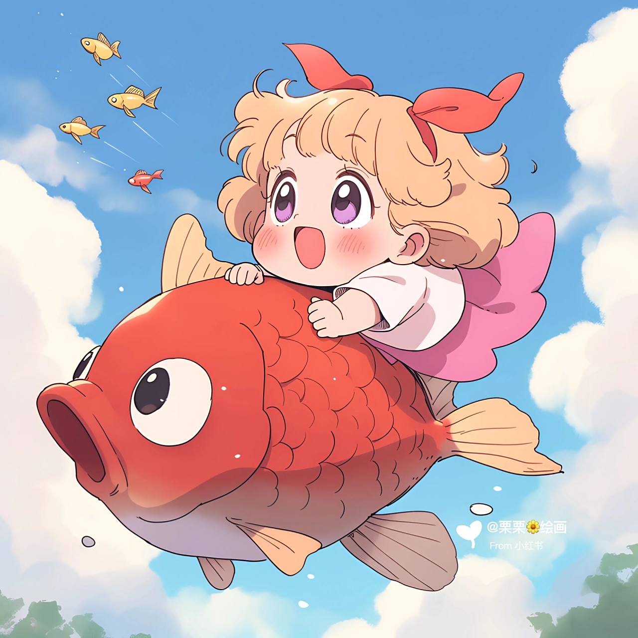 上岸头像 |锦鲤附体 祝你水逆退散 诸事顺利  宝子们!