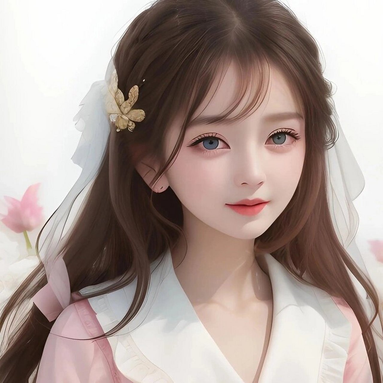 789369♀15 这是一款高贵典雅的气质女生头像,让你在朋友圈中