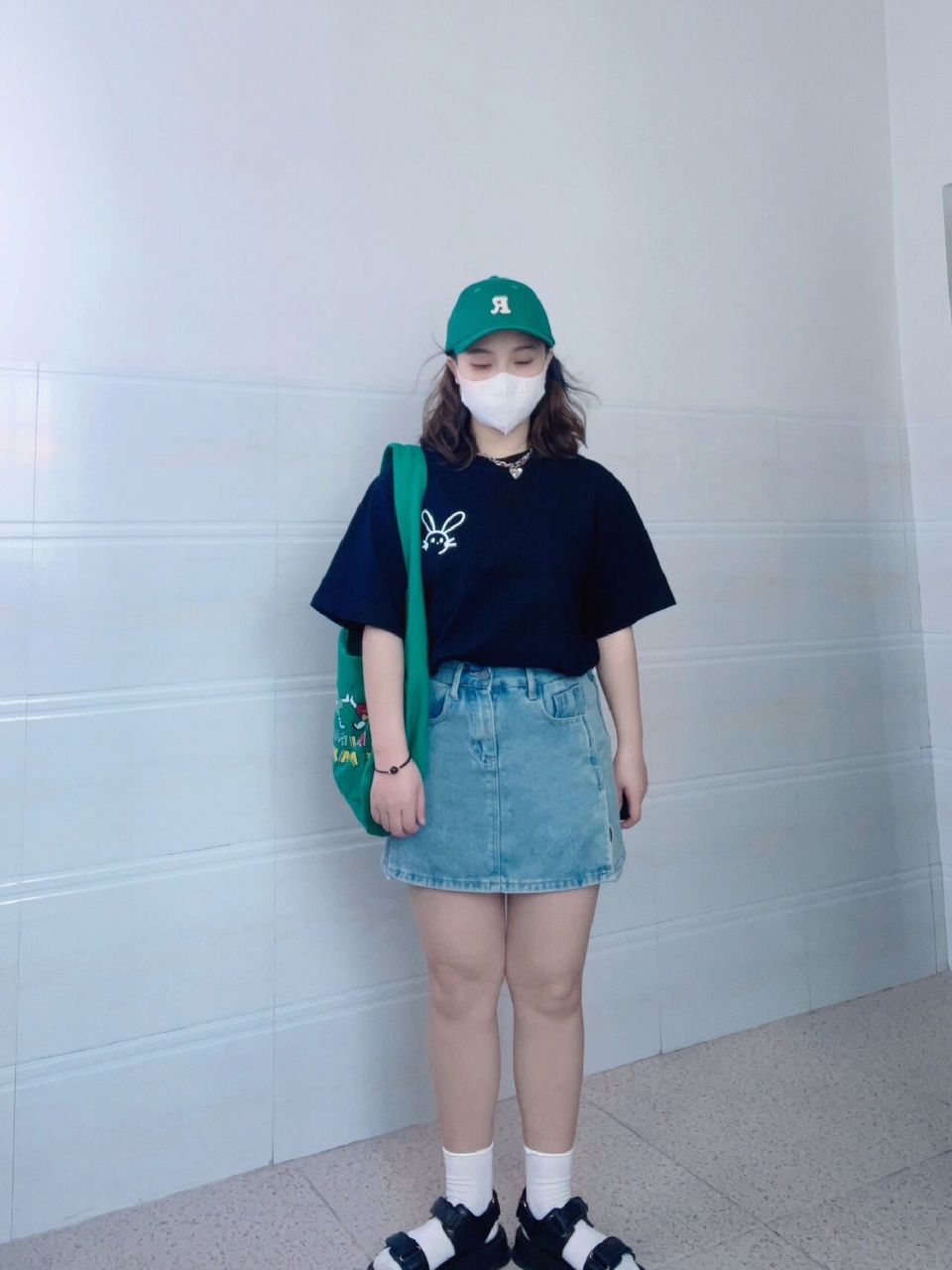 153cm110斤 | 微胖穿搭 7315今天和我的大粗腿浅浅和解一下[并不