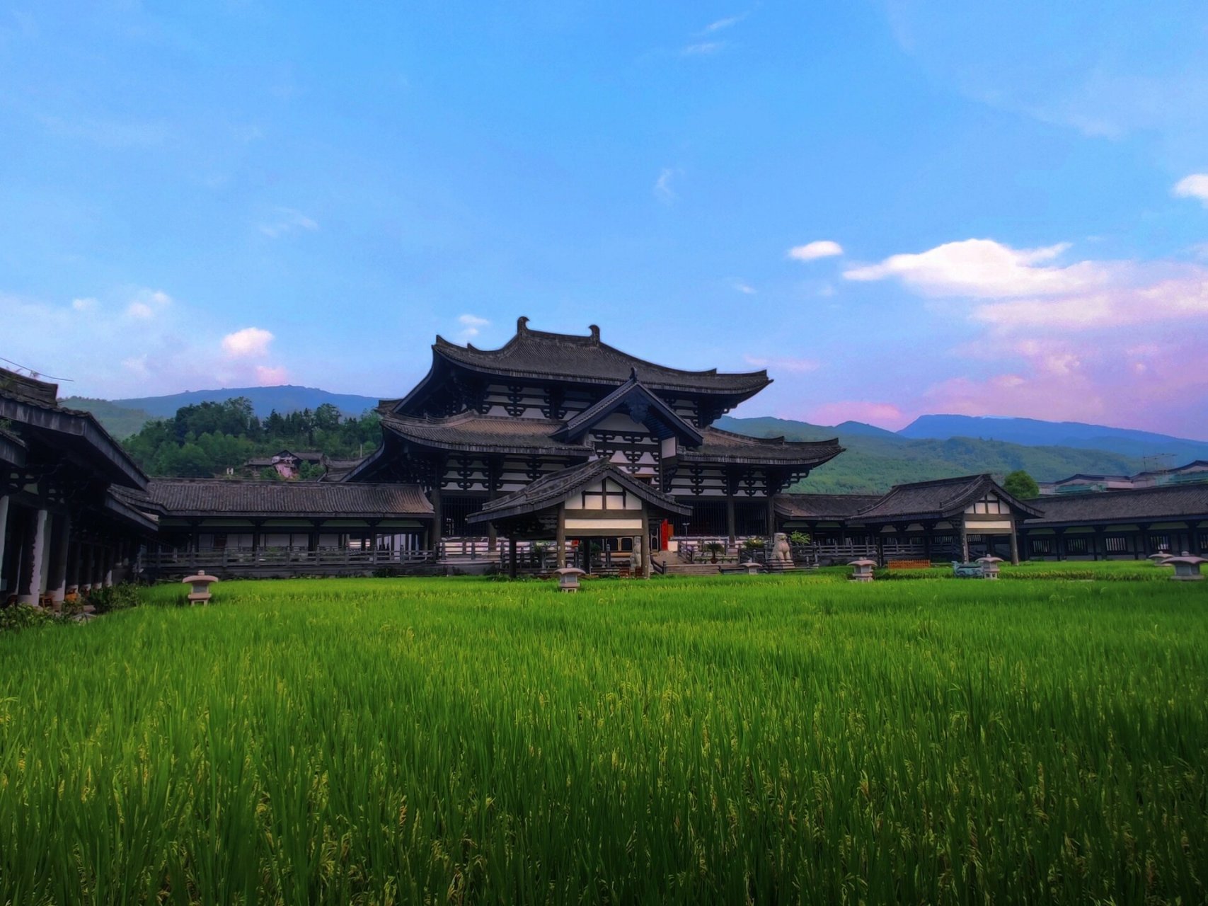 成都周边|小奈良东大寺之称的光明寺 今日自驾眉山光明寺,寺庙建筑