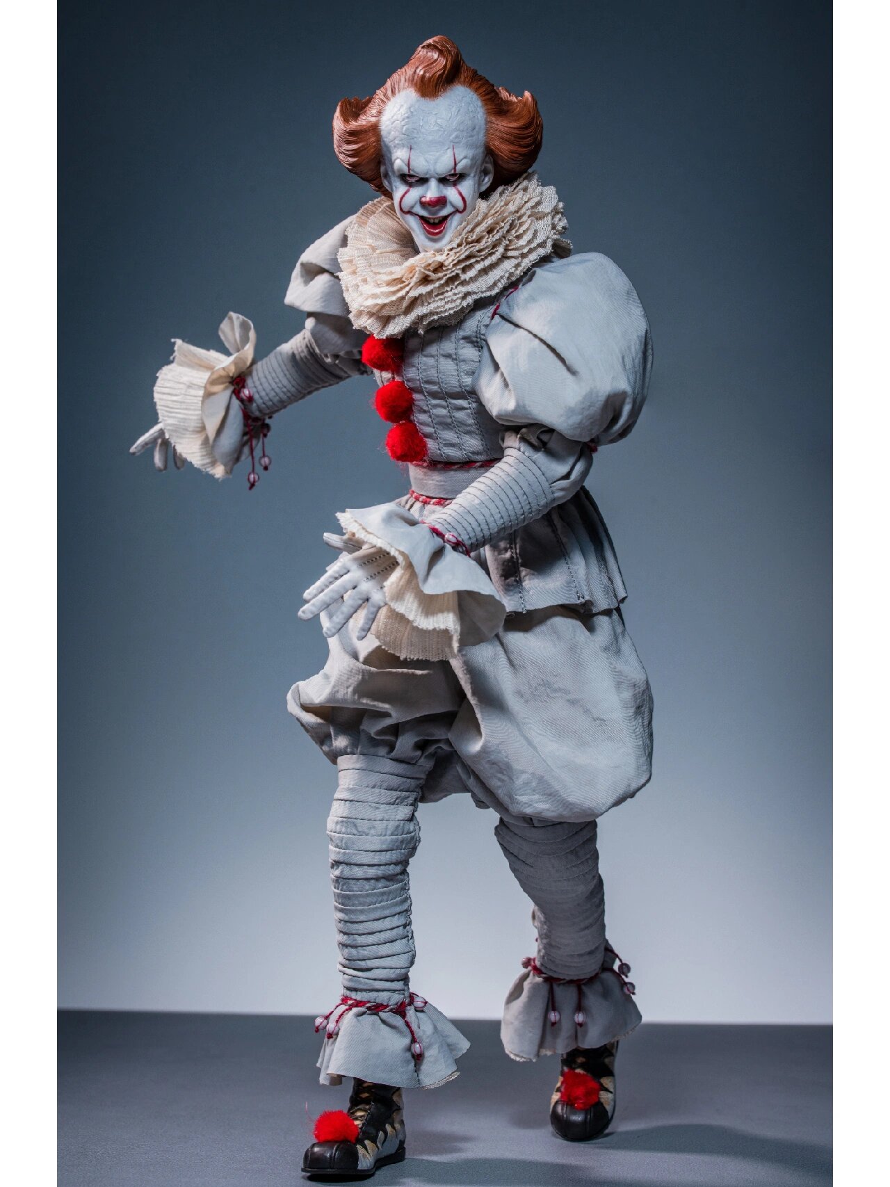 hottoys 小丑回魂 潘尼怀斯 非常喜欢的一款玩具,微笑表情真是太还原