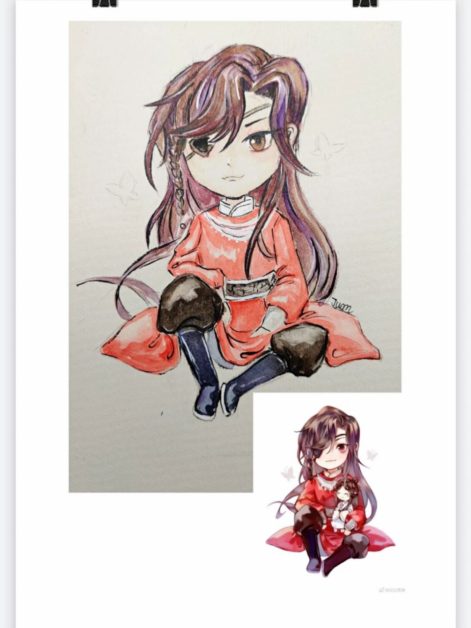 水彩16~花城 #原创水彩# #自学水彩# #水彩# #水彩画教程# #我的绘画