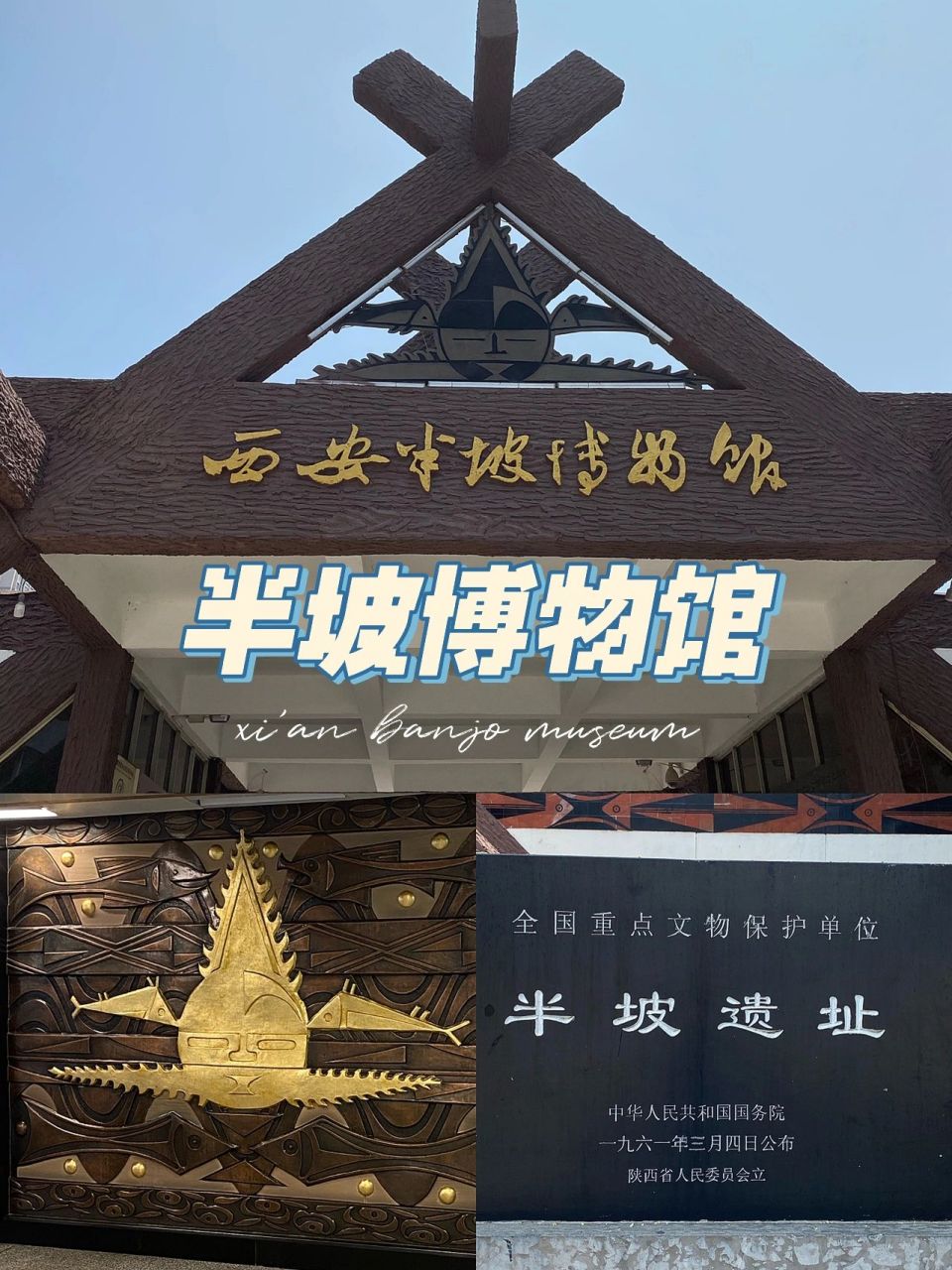 西安半坡博物馆|值得一去的6000年前的人类 99906991半坡博物