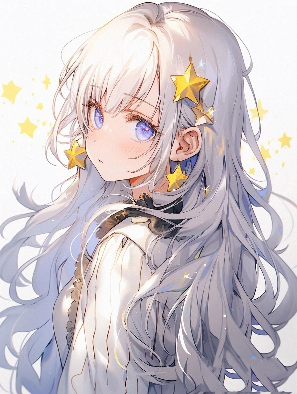 美美的动漫女生头像