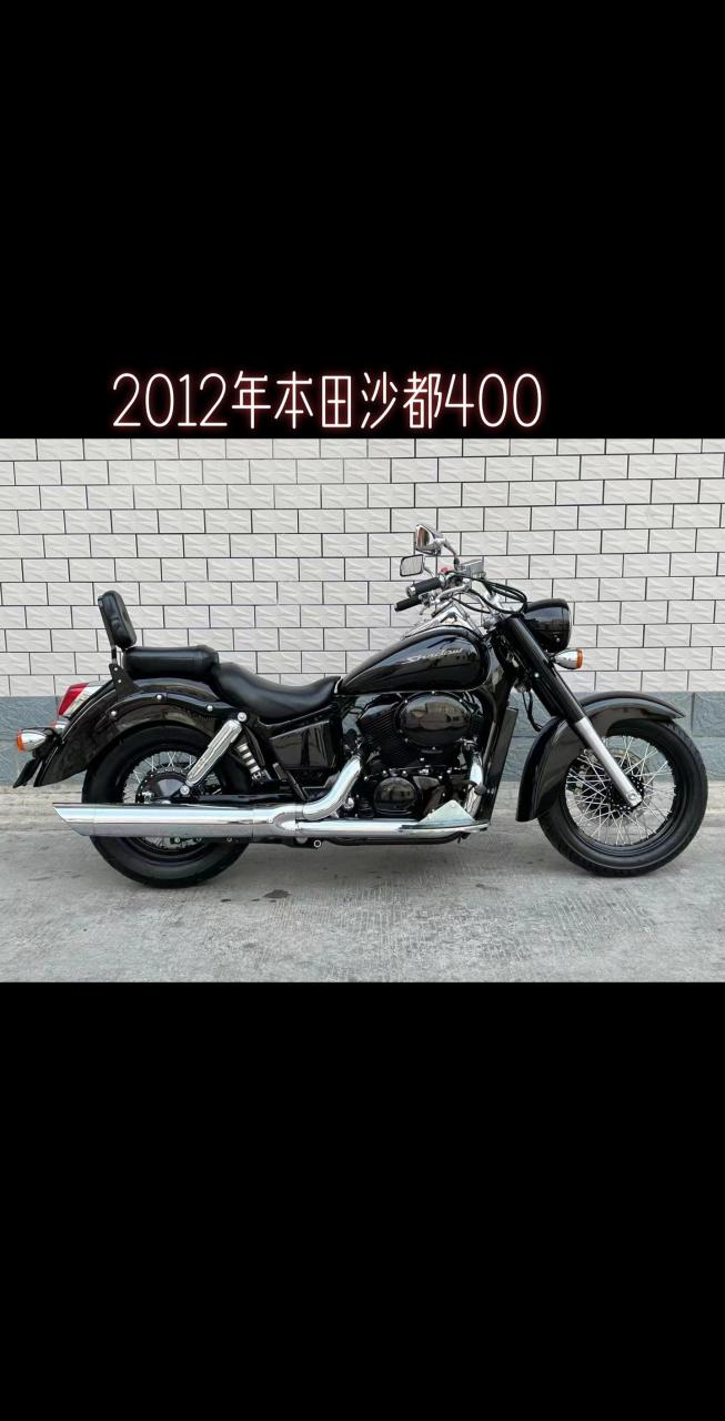 2012年本田沙都400 v型双缸水冷400cc排量 豪华版 双座位带靠背 led