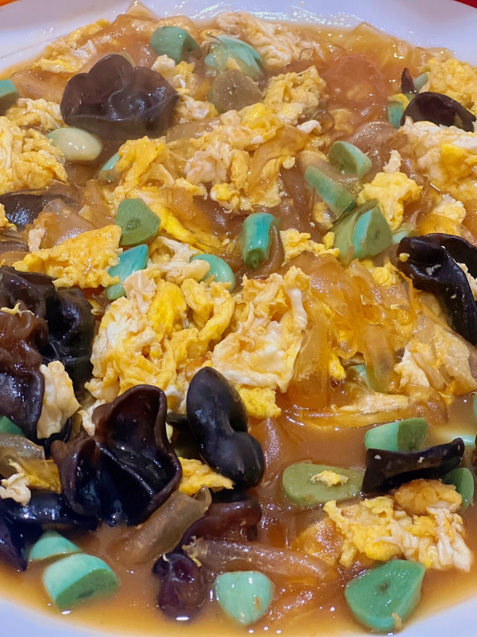 腊八蒜炒粉皮儿 回河北老家最爱吃的一道菜!