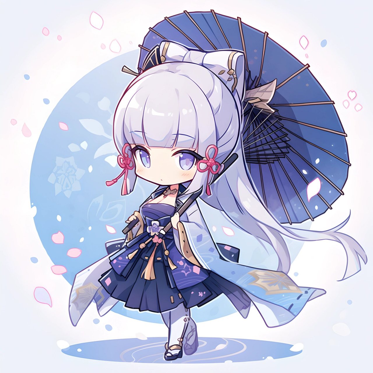 你最心仪哪一只呢～ 96打开手机,点击绫华头像,便看见了她,神里绫华