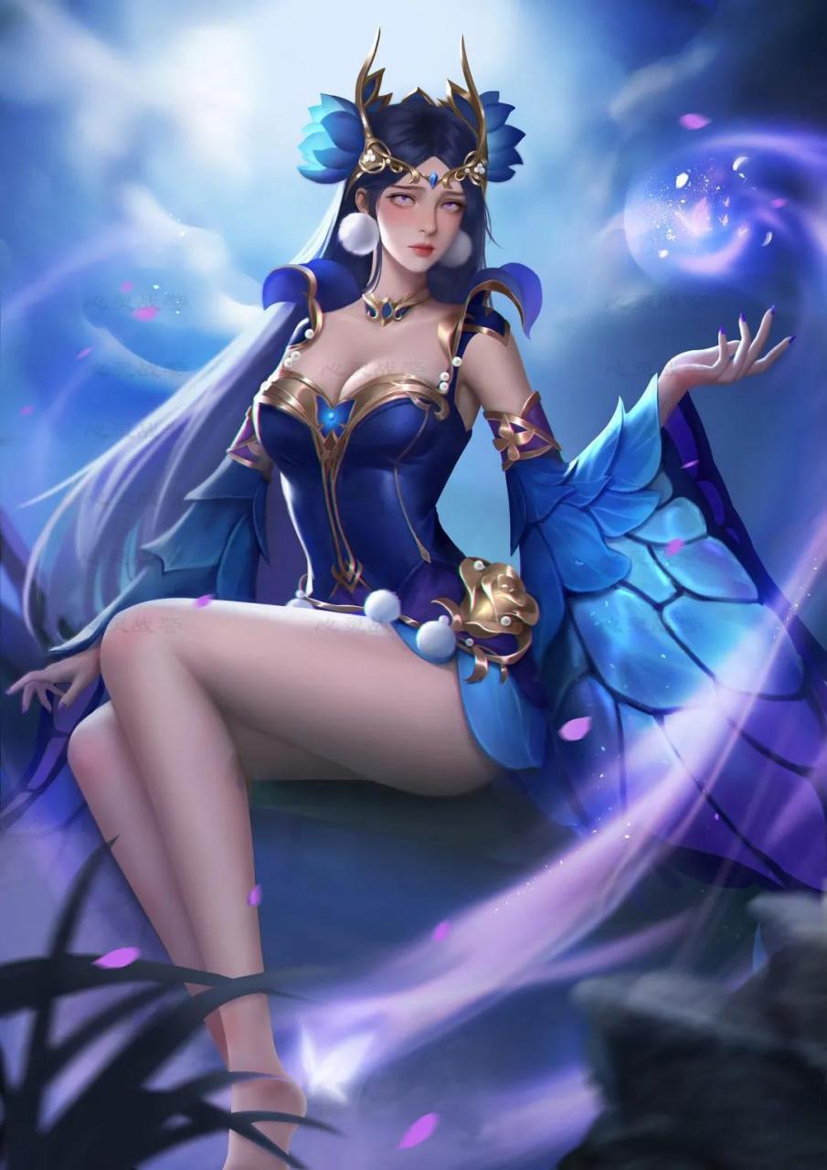 貂蝉女玩家很多,而且玩貂蝉的玩家不论男女也比阿离多很多.